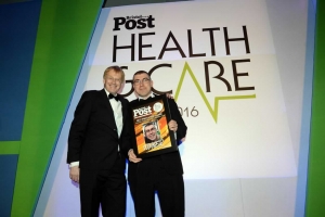 Andrew Freeman-Fielding at University Hospitals Bristol NHS Foundation Trust wins the Best Innovation Award