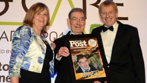 Derek Dominey wins Volunteer of the Year